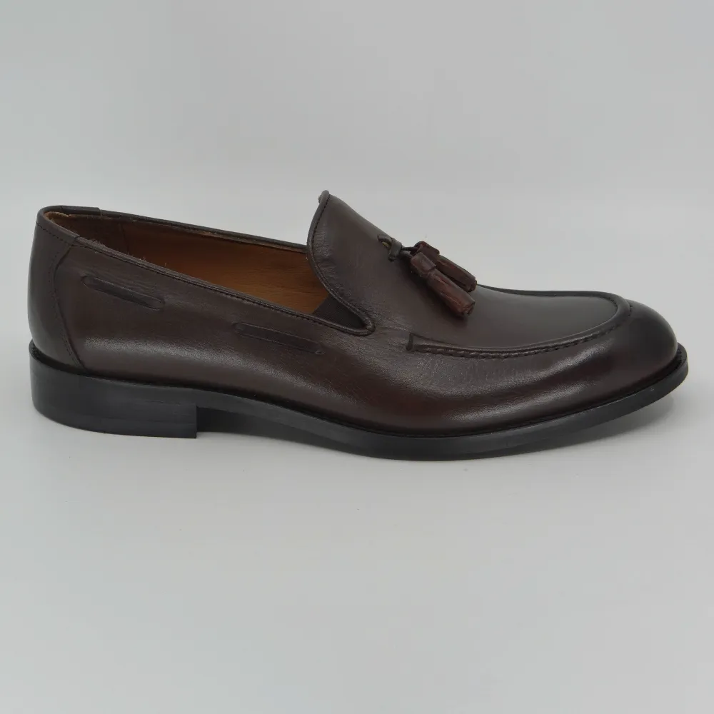 Düz Püsküllü Loafer 2. görsel